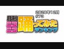 月刊ニコニコ踊ってみたランキング #73　2020年12月