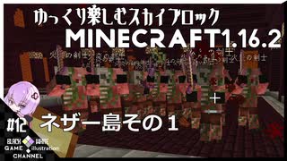 ゆかりのGo Insane SkyBlock version0.2.2b【1.16.2】＃12