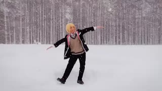 【マジデ】雪の中で 好き！雪！本気マジック 踊ってみた【ルッカ】