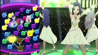 【ポプマス×ミリシタ】なんどでも笑おう ダンス比較動画 あずさ 千早 貴音 アイドルマスター