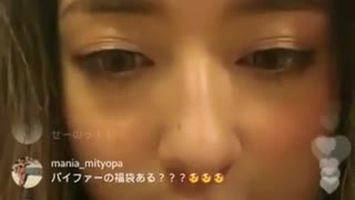 Live ON Instagram みちょぱ