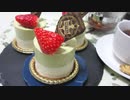 【濃厚】ペーストから作るピスタチオとレアチーズのケーキ
