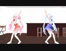 【MMD】 あぴミク２人で♪スイートマジック♪ [1080P60fps]