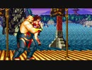 ガロスペ　kof94　不知火舞　やられ