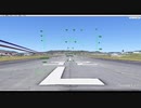 【Google Earth フライトシミュレーター】F-16で伊丹空港から羽田空港まで飛んでみた
