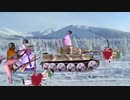 劣悪な環境の中進軍する武田信玄
