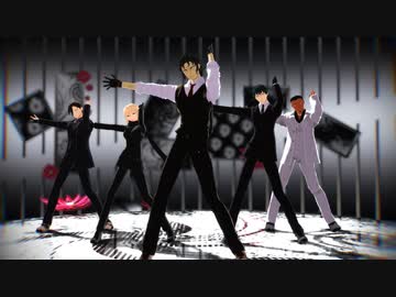 【Fate/MMD】スーツ新選組で一騎当千【モデル追加配布】