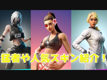 Fortnite 誰もが有名実況者が使っている猛者や人気スキンなど紹介 パルス ホワイトアウト ダブルクロス フロー ハッシュ サイレントストライク アイテムショップ紹介 フォートナイト ニコニコ動画