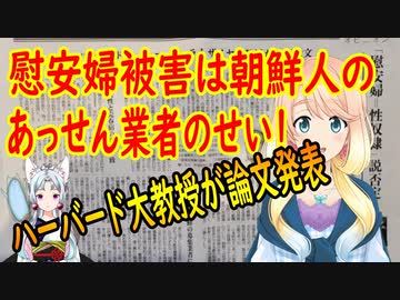 【韓国の反応】慰安婦被害は全て韓国人の違法あせん業者のせいだった。ハーバード大学教授が論文を発表！日本は何も悪くない！【世界の〇〇にゅーす】
