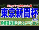 2021 東京新聞杯 シミュレーション【競馬予想】枠順確定前