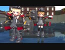 【ＭＭＤ艦これ】ちっこいビスマルク＆プリンツ・オイゲン　de　WAA!!!!（改変モデル1080P)