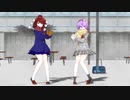 【MMD】制服あやや＆さとり【ラストリゾート】