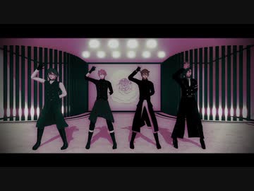 【にじさんじMMD】LALAL危【甲斐田/シェリン/ガク/黛灰】