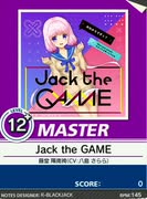 【譜面確認用】 Jack the GAME MASTER 【チュウニズム外部出力】