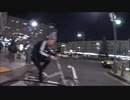 竹ノ塚駅前で振り返り私を見て「まんこ」