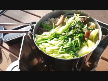 アウトドアdeおひるごはん　２０２１年０２月０５日　季節のお野菜いかがです♪