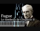 【ラヴェル】2. フーガ - クープランの墓 - 【Synthesia/Ravel/Fugue from Le tombeau de Couperin II/ピアノ】