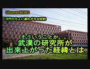 武漢研究所が出来上がった経緯(沙門のちょい遅れがちなNEWS)