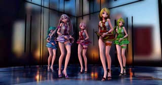 【MMD】Love Me If You Can【ルカ・ミク・GUMI・IA・リン】