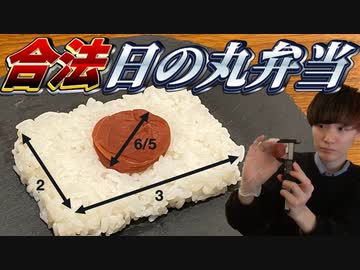 【文系/理系】国旗・国歌法に基づく日の丸弁当を作ろう