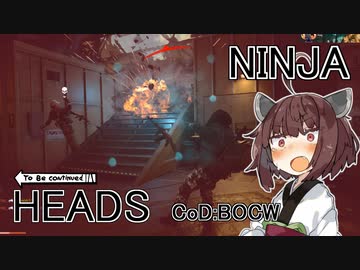 ニンジャヘッズきりたん【Call of Duty: Black Ops Cold War】