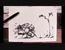 【ボールペンで】帽子ネズミ - その2 -【描いてみた】- Ballpoint pen -