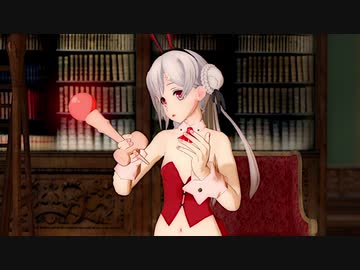 【MMD】夜桜たまで、けん玉