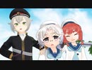 【MMD刀剣乱舞】蛍丸と択捉、平戸が魅せる「jewel」【MMD艦これ】
