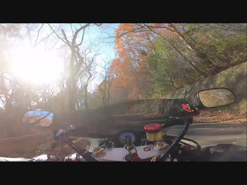 【バイク動画】12月の太平山【CBR400RR】