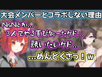 ぷてちが他の大会メンバーとコラボしない理由【ラトナ・プティ/きなこ/にじさんじ切り抜き/APEX】