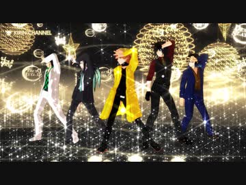 【鬼滅のMMD】鬼滅の刃の男性人気キャラ上位5名に、ジャンキーナイトタウンオーケストラを踊ってもらってみた！【我妻善逸・冨岡義勇・時透無一郎・竈門炭治郎・嘴平伊之助】
