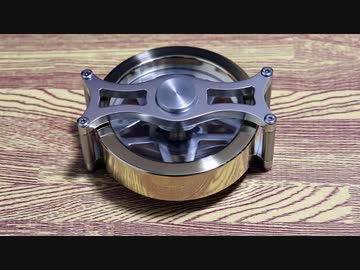 磁石を使って『５時間』回り続けるハンドスピナー作ってみた