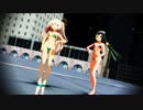 バッヂ・グローウォーム水着 PiNK CAT【MMDアズレン-MV】