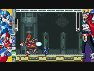 【実況】初見のロックマンXでたわむれる Part3 アルマジロちゃんと象さん