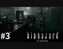 【そこを歩く、という恐怖。再び】バイオハザードHDリマスター　実況プレイ◆３