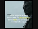 Burns Night has been celebrated on 25th January