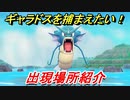 ポケモンピカブイ　ギャラドスを捕まえる方法！出現場所紹介！図鑑コンプへの道！　【ポケットモンスター Let's Go! ピカチュウ・イーブイ】