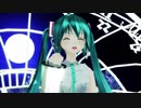 【MMD】めんぼう式初音ミクで「冬の線香花火」