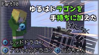 【Minecraft】ドラゴンを手持ちに加えれるようになった!!:ドラ旅part10【実況】