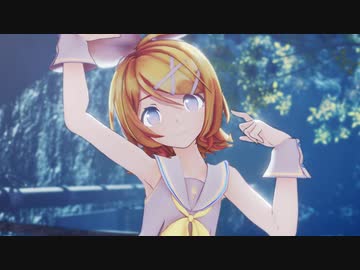 【MMD】鏡音リン ☆ ヒバナ