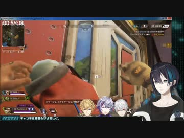 Vtuber最協決定戦後夜祭、不破湊「バーン」事件を実況する黛灰