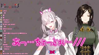 【字幕付き】オフコラボでドスケベマッサージを始めてしまう百合Vtuber【Crossick/にじさんじ​】