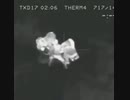 兵士が"レプティリアン"（"爬虫類の宇宙人"）を機関銃で撃っても効かず"哀れ兵士"”全身を引きちぎられて”食べられるシーン-ウクライナ