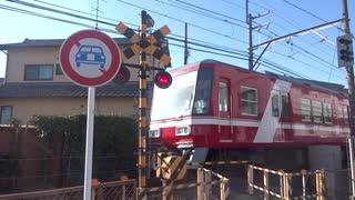 [変わった音] 遠州鉄道の積志駅付近の踏切