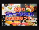 お得なGOTOトラベル「観光＋食事で５時間タクシー貸切」の満喫プラン