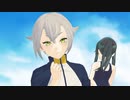 【MMD刀剣乱舞】蛍丸とスク水朝潮が魅せる「妄想感傷代償連盟」【MMD艦これ】