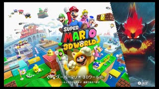 [3D猫01]スーパーマリオ3Dワールド(Switch)実況プレイPart1