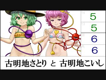【第16回東方Project人気投票Ex】ベストパートナーランキング【日中比較】