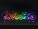 【SHOW BY ROCK!!STARS!!】ドレミファSTARS!!　に合わせて花火を打ち上げてみた
