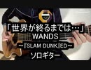 【ソロギター】アニメ『SLAM DUNK』ED「世界が終るまでは…」(WANDS)をアコギで弾いてみた